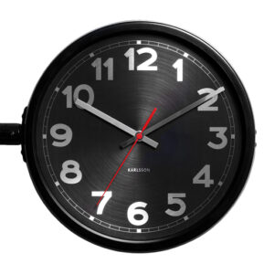 Dizajnové nástenné hodiny 5503BK Karlsson 31cm
