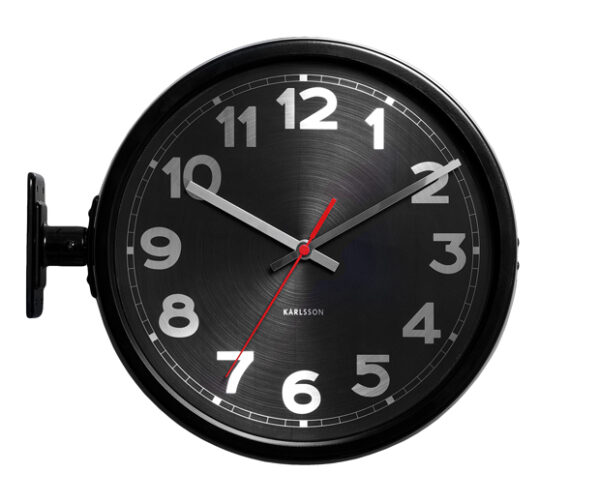 Dizajnové nástenné hodiny 5503BK Karlsson 31cm