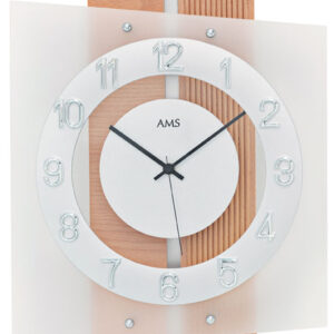 Dizajnové nástenné hodiny 5530 AMS 46cm