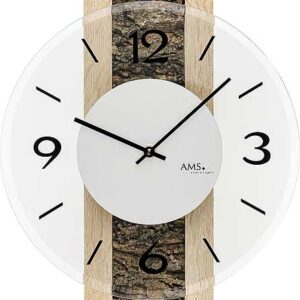 Dizajnové nástenné hodiny 9402 AMS 44cm