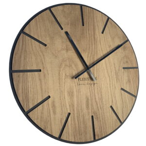 Drevené nástenné hodiny Wood art Flex z216-1d-1-x