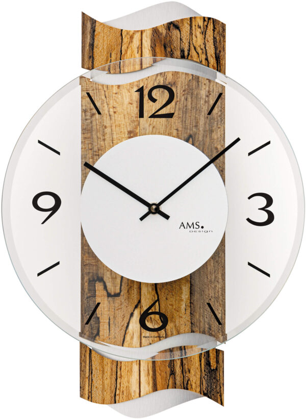Designové nástenné hodiny AMS 9622